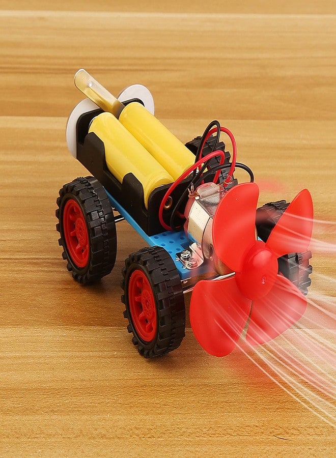 BeAndge 5 Set Individual STEM Kit for Kids, 2nd Grade Boy Toys Bulk Gifts, 8 9 Year Old Boys Gift Ideas, Classroom Science Kits Craft Projects Class Activity, Robot Wind Powered Car Building Activities - Image 4